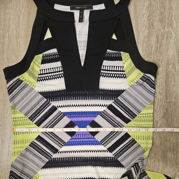 BCBGMaxAzria Mini Dress Size M - Picture 8 of 9